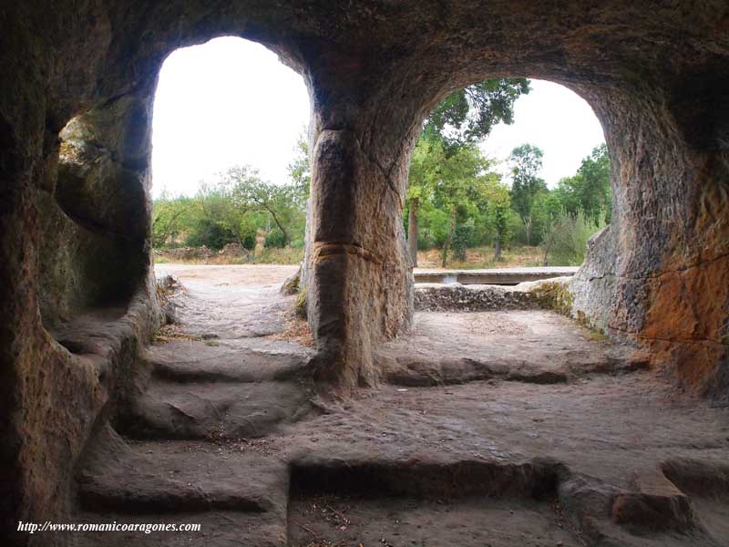 VISTA NORESTE DEL TEMPLO